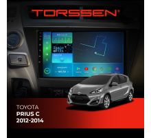 Штатная магнитола Torssen Toyota Prius С 2012-2014 F96128 4G Carplay DSP