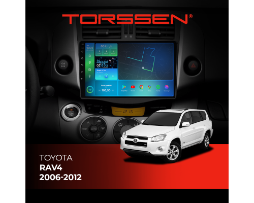 Штатна магнітола Torssen Toyota Rav4 2006-2012 F9332 4G Carplay