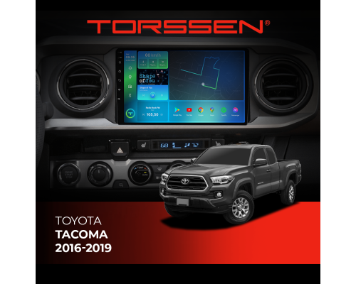 Штатна магнітола Torssen Toyota Tacoma 2016-2019 F9464 4G Carplay DSP