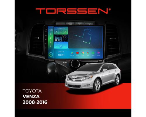 Штатная магнитола Torssen Toyota Venza 08-16 F96128 DSP 4G Carplay