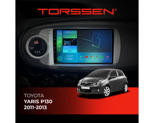 Штатная магнитола Torssen Toyota Yaris (P130) (2011-2013) F9464 4G Carplay DSP