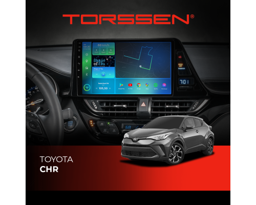 Штатная магнитола Torssen Toyota CHR F96128 4G Carplay