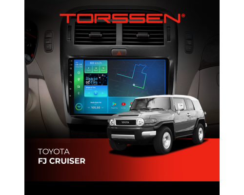 Штатная магнитола Torssen Toyota FJ Cruiser NF10 Carplay