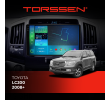 Штатна магнітола Torssen 2K Toyota LC200 2008+ F10432 4G Carplay DSP