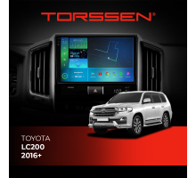 Штатная магнитола Torssen 2K Toyota LC200 2016+  F9464 4G Carplay DSP