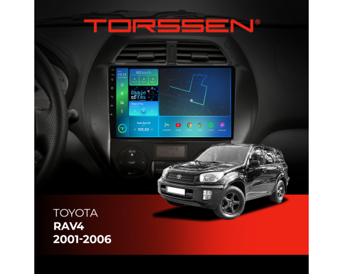 Штатна магнітола Torssen Toyota Rav4 2001-2006 F9332 4G Carplay DSP