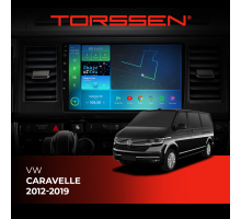 Штатная магнитола Torssen VW Caravelle 12-19 F96128 4G Carplay DSP