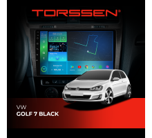 Штатная магнитола Torssen VW Golf 7 black NF10 Carplay