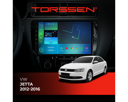 Штатная магнитола Torssen VW Jetta 12-16 F10464 4G