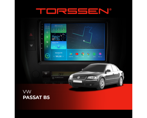 Штатная магнитола Torssen VW Passat B5 F9464 4G Carplay DSP