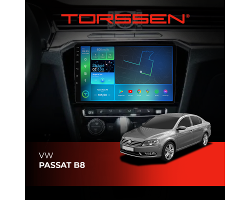 Штатная магнитола Torssen VW Passat B8 F106128 4G Carplay