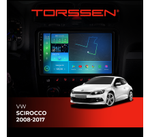 Штатная магнитола Torssen VW Scirocco 2008-2017 F96128 4G Carplay DSP cond