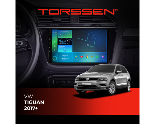 Штатная магнитола Torssen VW Tiguan 2017+ F106128 4G Carplay