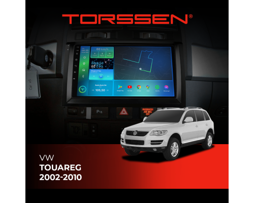 Штатная магнитола Torssen VW Touareg 2002-2010 F96128 4G Carplay