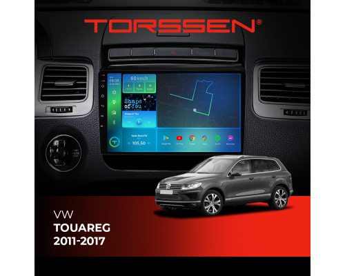 Штатная магнитола Torssen VW Touareg 2011-2017 F96128 4G Carplay