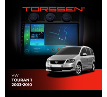 Штатная магнитола Torssen VW Touran 1 (2003-2010) F96128 4G Carplay DSP