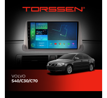 Штатная магнитола Torssen Volvo S40/C30/C70 F96128 4G Carplay DSP