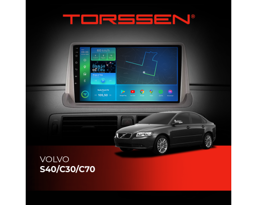 Штатная магнитола Torssen Volvo S40/C30/C70 F9464 4G Carplay DSP