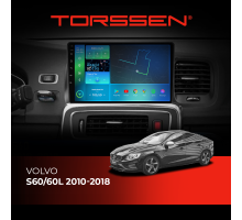 Штатная магнитола Torssen Volvo S60/60L 10-18 F96128 4G Carplay DSP