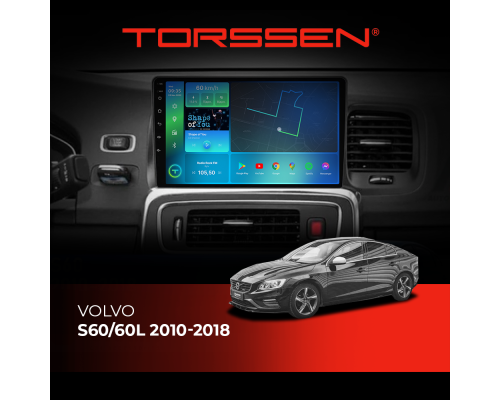 Штатная магнитола Torssen Volvo S60/60L 10-18 F9464 4G Carplay DSP