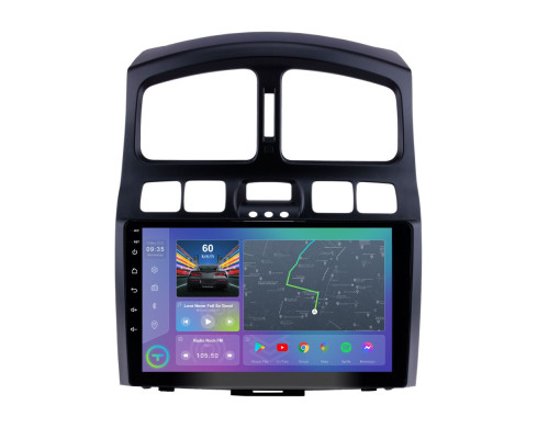 Штатна магнітола Torssen Hyundai Santa Fe 00-12 / Jac S1 07-13 F9332 4G Carplay DSP