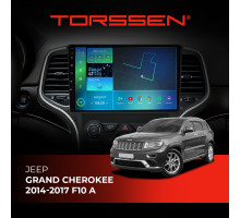 Штатная магнитола Torssen Jeep Grand Cherokee 2014-2017 A/B F10464 4G Carplay DSP