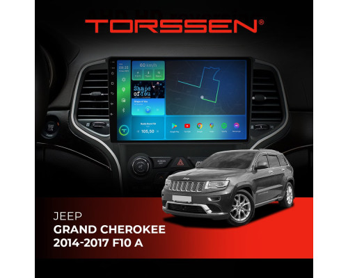 Штатная магнитола Torssen Jeep Grand Cherokee 2014-2017 A/B NF10 Carplay