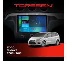 Штатная магнитола Torssen 2K Ford S-max 1 (2006 - 2015) F9464 4G Carplay DSP